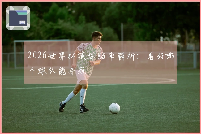 2026世界杯滚球赔率解析：看好哪个球队能夺冠